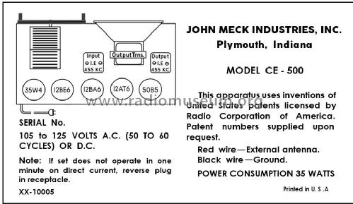CE-500 Ch= 5C5-P-12; Meck, John, (ID = 2968777) Radio