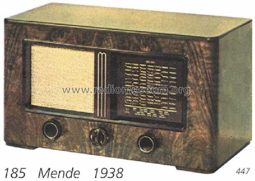 M185-W ; Mende - Radio H. (ID = 708192) Radio