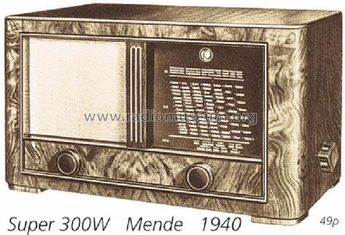 MS300-W ; Mende - Radio H. (ID = 708206) Radio