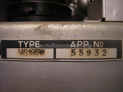 Super MS195-W ; Mende - Radio H. (ID = 1128286) Radio
