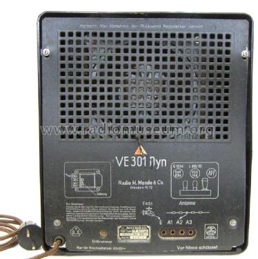 Volksempfänger VE 301 Dyn W; Mende - Radio H. (ID = 1214073) Radio