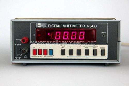 Digital Multimeter V 560; Meratronik SA; (ID = 2046387) Equipment