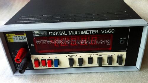 Digital Multimeter V 560; Meratronik SA; (ID = 1383457) Equipment