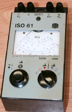 Isolationsmeßgerät ISO61; Messtechnik (ID = 2229899) Equipment