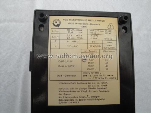 Universal-Messinstrument UNI 10; Messtechnik (ID = 2048030) Equipment