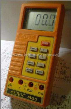 Autorange Digital Multimeter M80; Metex Corporation, (ID = 1772331) Equipment