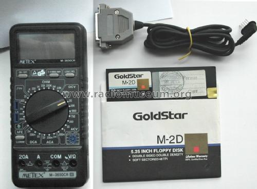 Digital Multimeter M-3650 CR; Metex Corporation, (ID = 1396391) Equipment