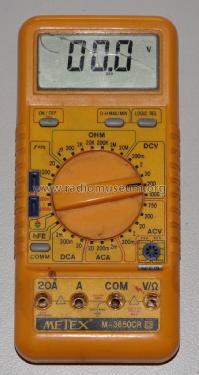 Digital Multimeter M-3650 CR; Metex Corporation, (ID = 3015442) Equipment