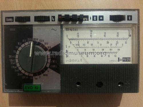 Multimeter PU-120; Metra Blansko; (ID = 1610053) Equipment