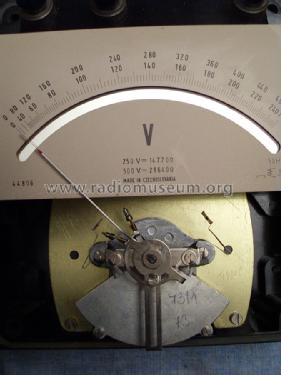 Voltmeter 250/500; Metra Blansko; (ID = 774370) Equipment