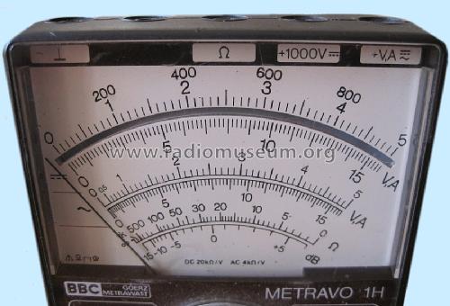 Metravo 1H; Metrawatt, BBC Goerz (ID = 761907) Equipment