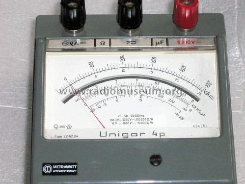 Unigor 4p Type 226224; Metrawatt, BBC Goerz (ID = 456045) Equipment
