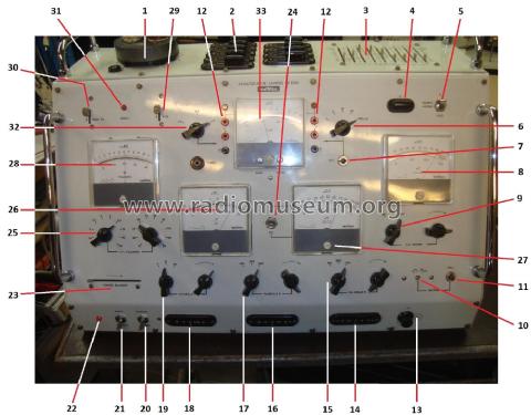 Röhrenmessgerät LX109A; Metrix, Compagnie (ID = 2199691) Equipment