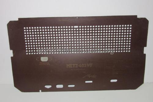 403WF; Metz Transformatoren (ID = 2090838) Radio