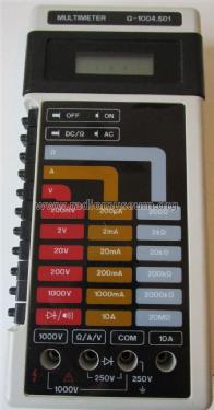 Digital Multimeter G 1004.501; Mikroelektronik ' (ID = 1968587) Equipment