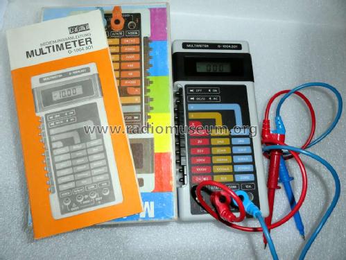 Digital Multimeter G 1004.501; Mikroelektronik ' (ID = 2324727) Equipment