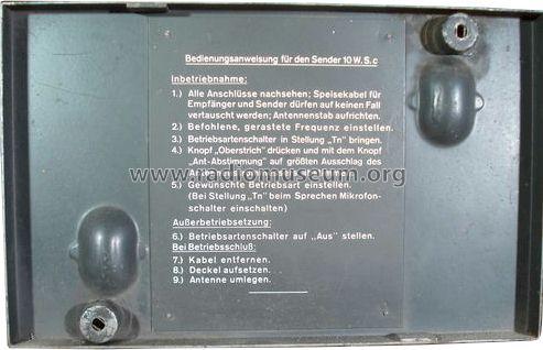10 Watt Sender c 10W.S.c / 24b-132 / TS10/132 / S518Bs; Militär verschiedene (ID = 1194040) Mil Tr