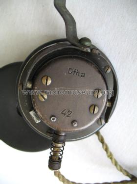 Doppelfernhörer Dfh.a; Militär verschiedene (ID = 1061121) Speaker-P