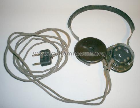 Doppelfernhörer Dfh.f; Militär verschiedene (ID = 1626910) Speaker-P