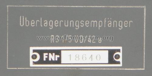 FuMB 4 'Samos' RS 1/5 UD42; Militär verschiedene (ID = 2163314) Mil Re