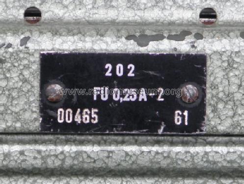 Kompaniefunkgerät FU-0,25; Militär verschiedene (ID = 1661676) Mil TRX