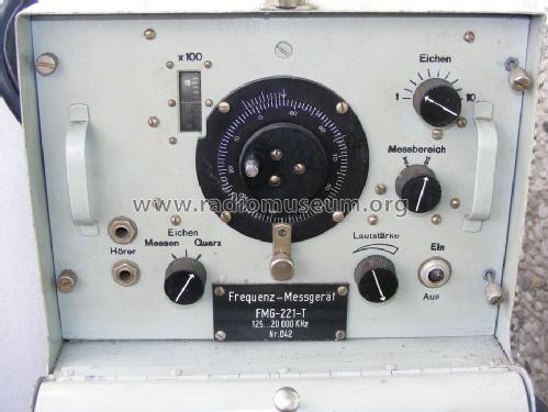 Frequenz-Messgerät FMG-221-T; STEG Staatliche (ID = 1696641) Equipment