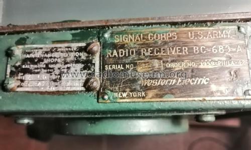 Radio Receiver BC-683-; MILITARY U.S. (ID = 2619271) Mil Re