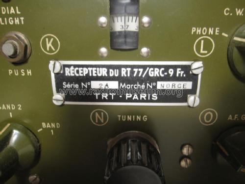 Receiver-Transmitter RT-77/GRC-9; MILITARY U.S. (ID = 2160954) Mil TRX