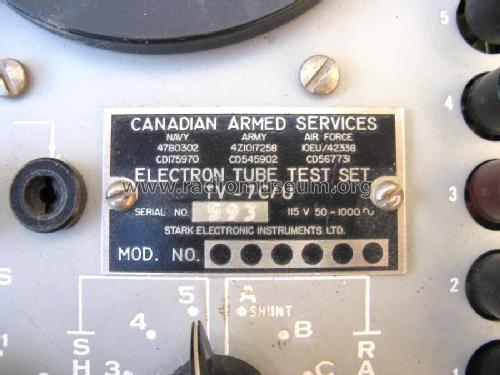 TV-7 C/U; MILITARY U.S. (ID = 950723) Equipment