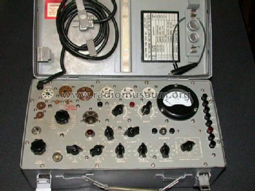 Tube Tester TV-7 U; MILITARY U.S. (ID = 209491) Equipment