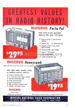 729 'Portapal' ; Minerva Radio Co. (ID = 1198481) Radio