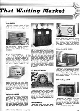 Tropic Master W117 early; Minerva Radio Co. (ID = 1082290) Radio
