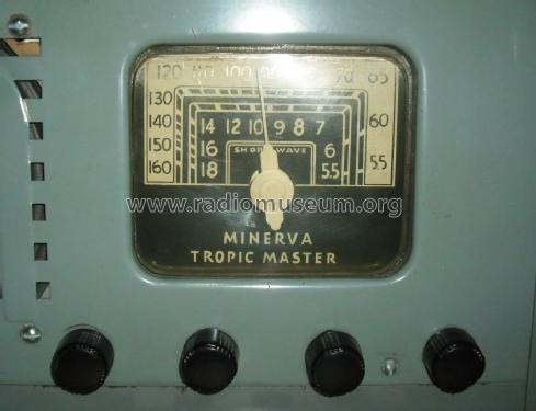 Tropic Master W117 early; Minerva Radio Co. (ID = 1359581) Radio