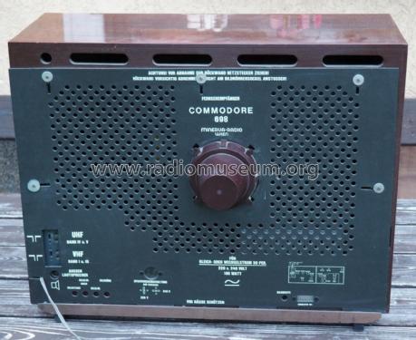 Commodore 698; Minerva-Radio (ID = 2512944) Televisore