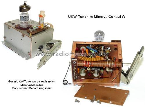 Consul 557W; Minerva-Radio (ID = 1811429) Radio