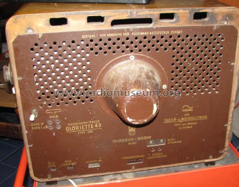 Gloriette 598; Minerva-Radio (ID = 2179449) Television