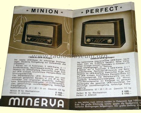 Minion 554U; Minerva-Radio (ID = 1777886) Radio