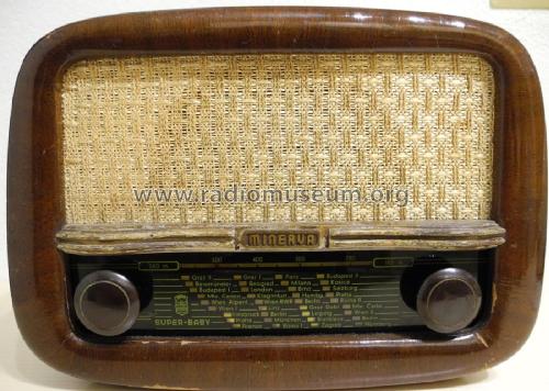 Super-Baby 533U; Minerva-Radio (ID = 2023069) Radio