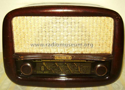 Super-Baby 533U; Minerva-Radio (ID = 2503148) Radio