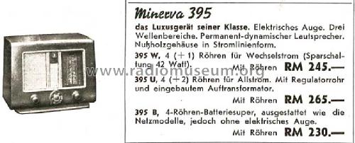 395-U; Minerva-Radio (ID = 1390276) Radio