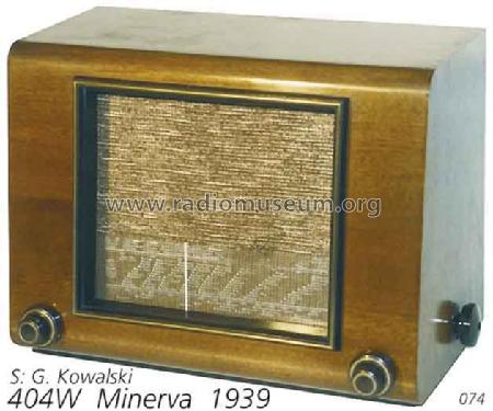 404W; Minerva-Radio (ID = 711451) Radio
