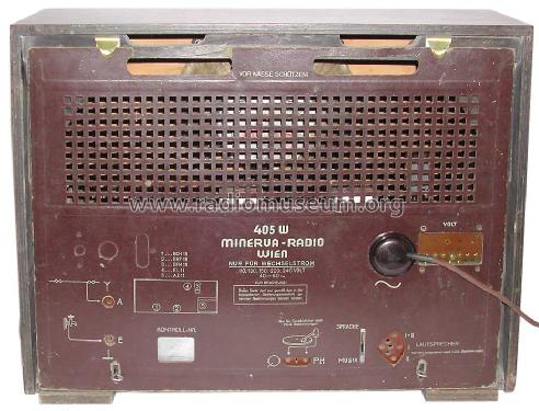 405W; Minerva-Radio (ID = 752778) Radio