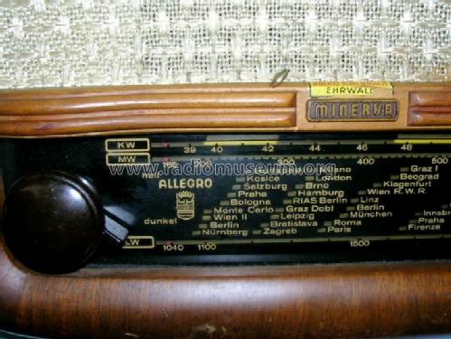 Allegro 534W; Minerva-Radio (ID = 574712) Radio