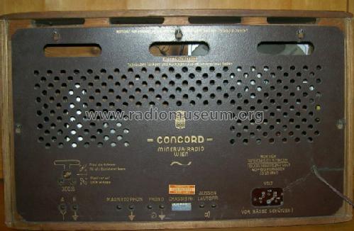 Concord W 567; Minerva-Radio (ID = 436885) Radio