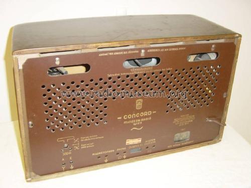 Concord W 567; Minerva-Radio (ID = 99068) Radio