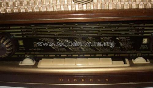 Consul 557W; Minerva-Radio (ID = 994868) Radio