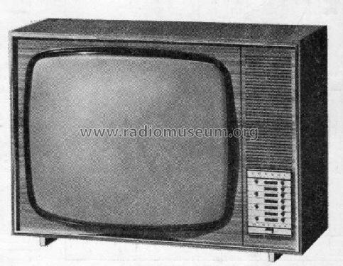 Consul Electronic 706/59; Minerva-Radio (ID = 134466) Television