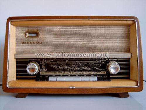 Minola 593W; Minerva-Radio (ID = 109393) Radio