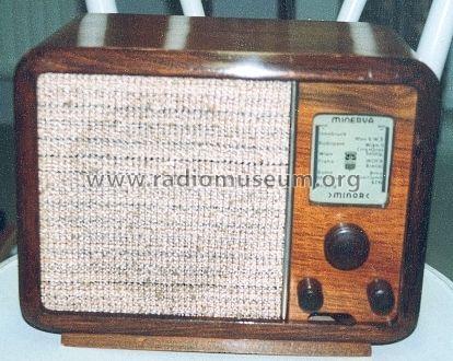 Minor 801U; Minerva-Radio (ID = 74238) Radio