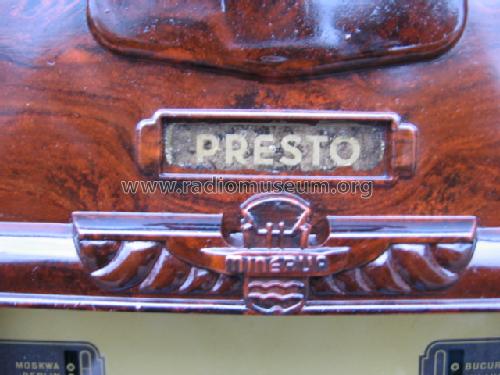 Presto U Pr. ; Minerva-Radio (ID = 202760) Radio